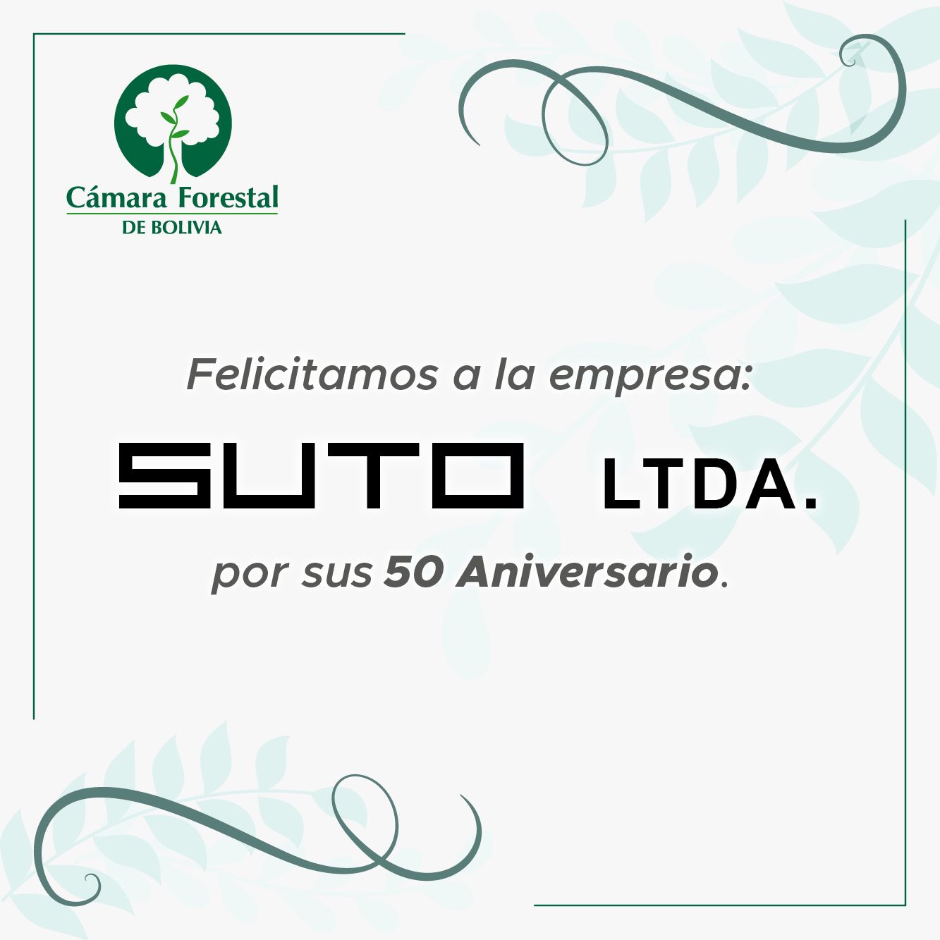 Suto Ltda, 50 años fortaleciendo las exportaciones de la industria forestal boliviana